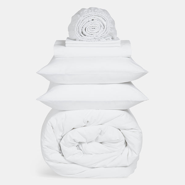 Classic 'All In' Percale Bedding Bundle