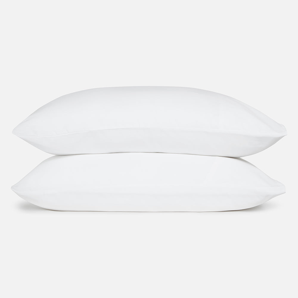 Washed Pure Color Linen Bedding Set Pillowcases With Flat Sheet